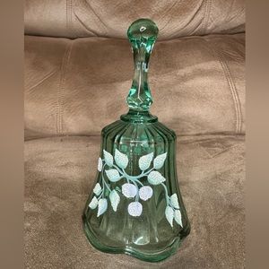 Fenton bell- hand painted and signed. 6”